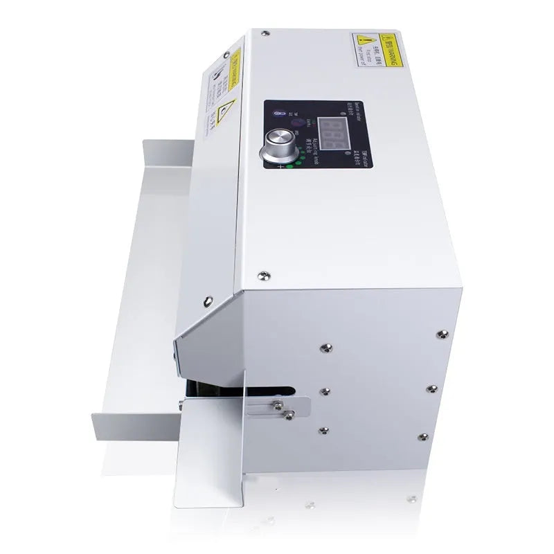 Silver household portable aluminum foil bag sealing machine with three specification options