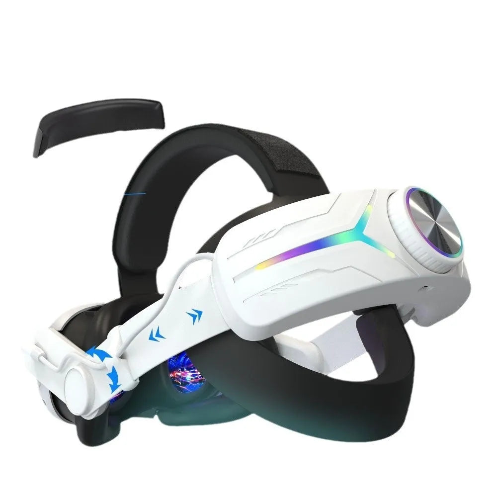 Ammonium Bicarbonate VR charging headset 8000 mAh in Elite Color, ABS handheld design on white background