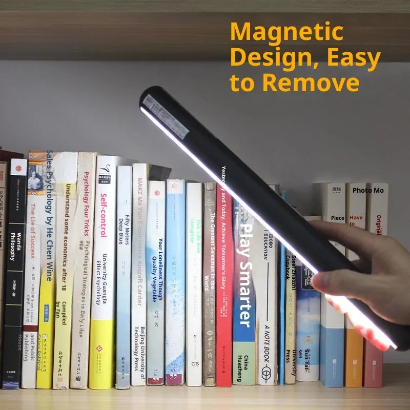 Punch-free LED mirror light for living room dressing with remote control and 2000 mAh or 4000 mAh battery option