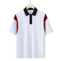 Raglan short sleeve cotton top loose fit in black red dark green colours