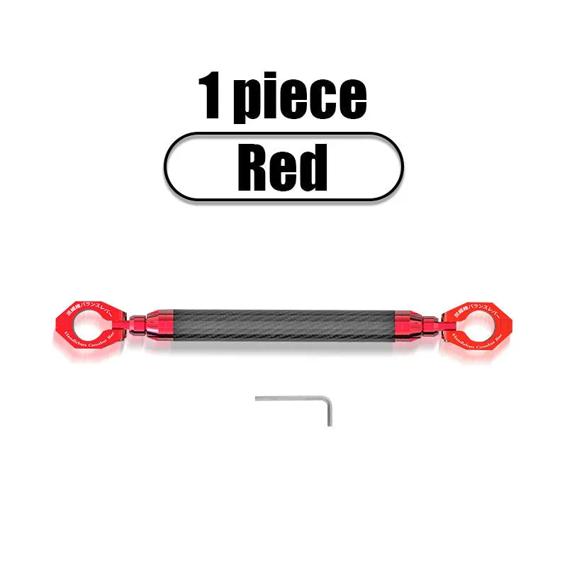 Red and black T6 aluminium alloy carbon fiber motorcycle balance bar handlebar with CNC anodic oxidation finish