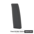 Silicone handbrake sleeve for cars in black, grey, beige, red and blue colours