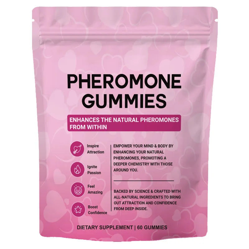 60 edible pheromone gummy tablets for household mosquito control in fruit flavour