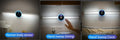 Smart cabinet light with clock, timer, and human body sensor, removable LED, 4000mAh battery