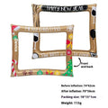 Christmas inflatable PVC photo frame as a creative festive prop