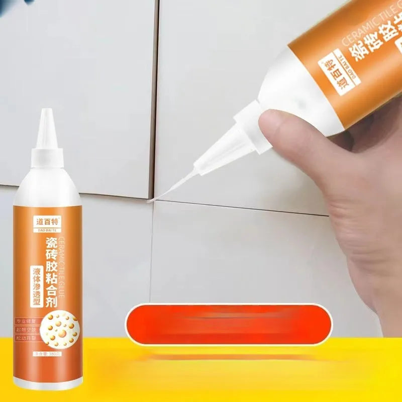Tile adhesive injection repair strong adhesive in 280g, 360g, 500g capacities for shedding tile repair