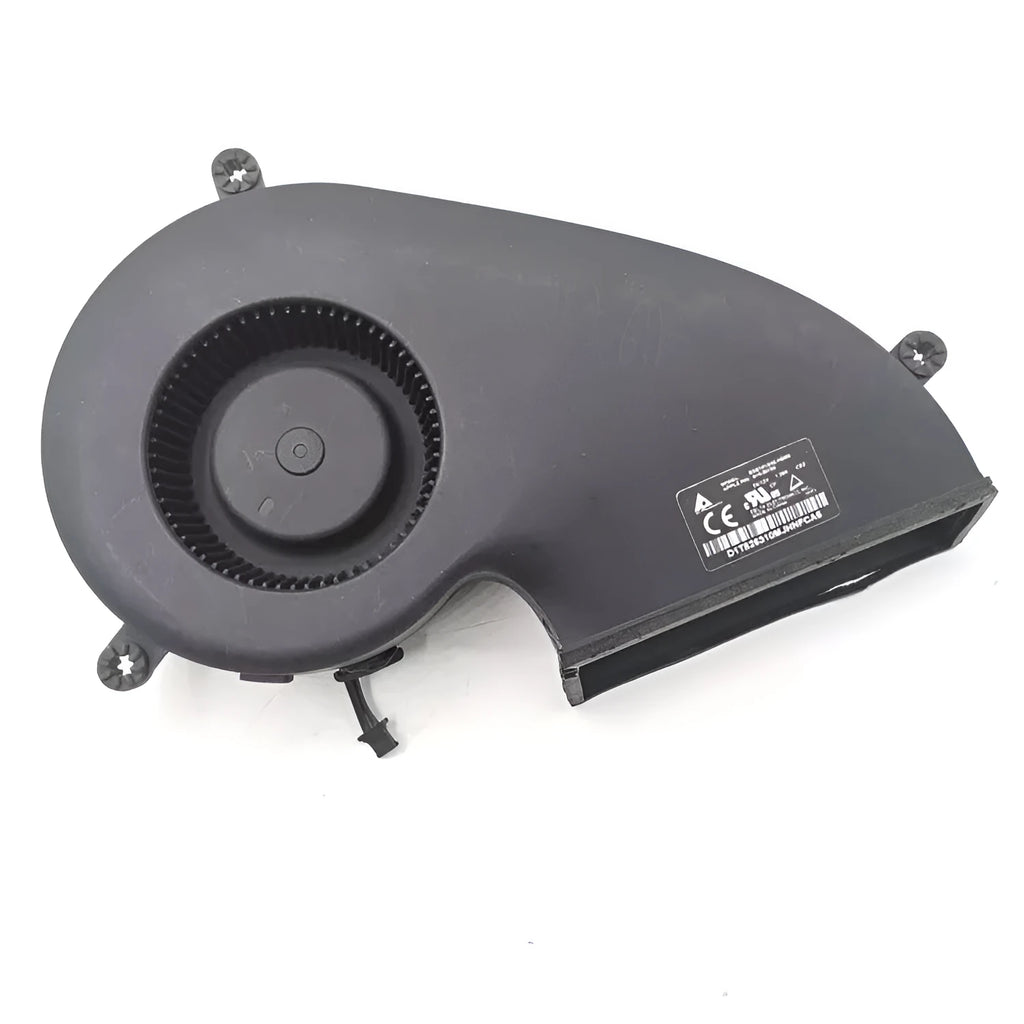 Single plastic cooling fan accessory compatible with 27-inch Apple iMac A1419 model.