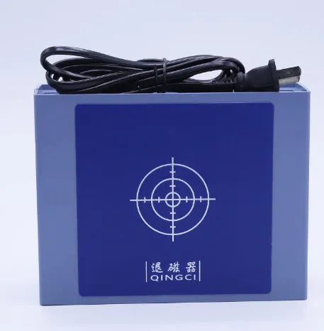 Blue watch demagnetiser tool 170x130mm for mechanical watch repair and telecommunications maintenance