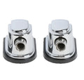 Laimi Drum Ear silver thick material stable adjustable drum set accessory on a wooden surface