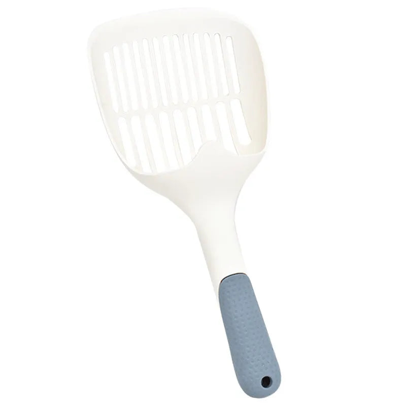 Large plastic cat litter shovel tool for cleaning pet litter trays
