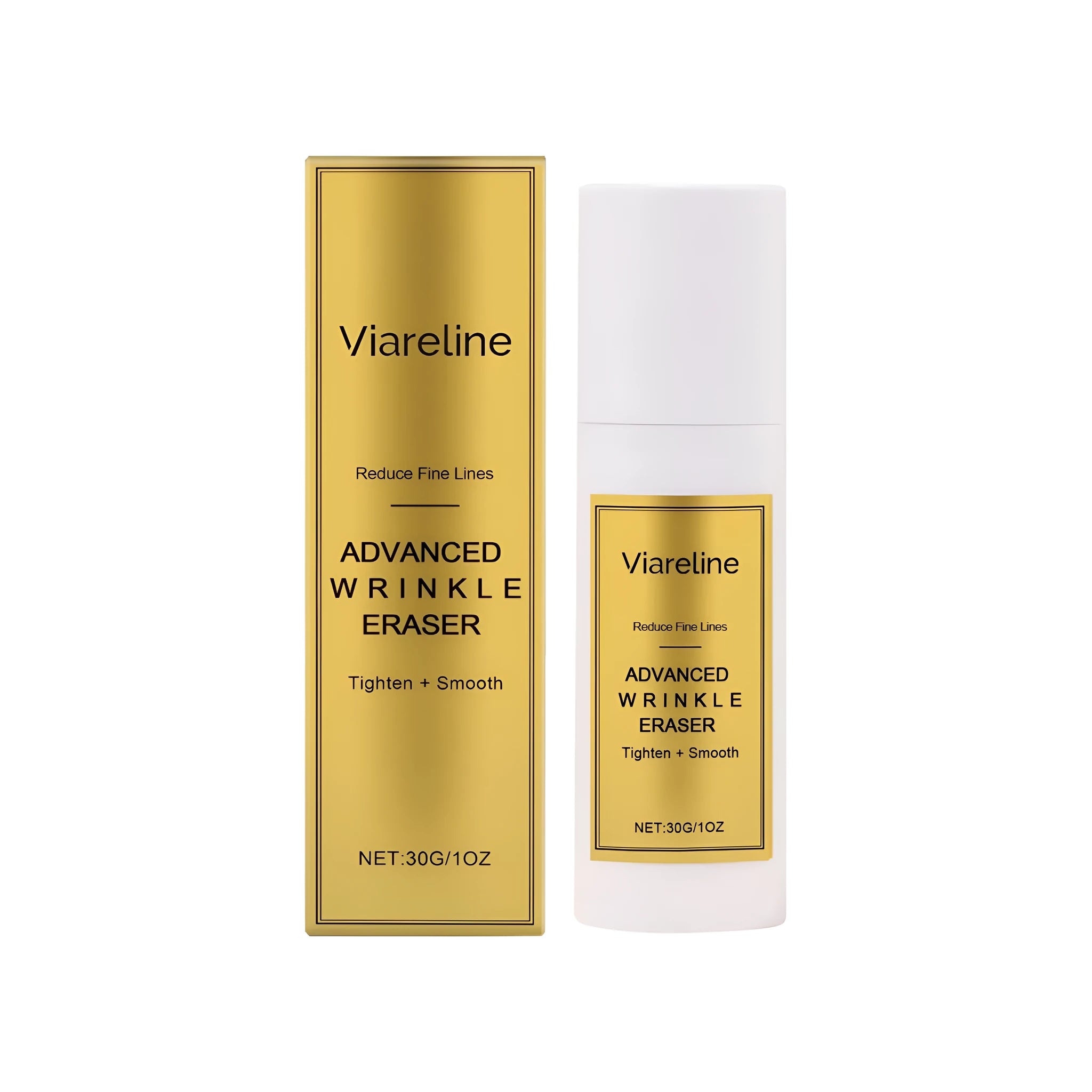 30g jar of anti-wrinkle cream with hyaluronic acid and collagen formula