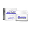 A 50g jar of anti-cracking hand and foot cream with urea and natural extracts.