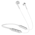 Bluetooth halter stereo sports headset in black, with neckband design and Blue News 5.0 chip