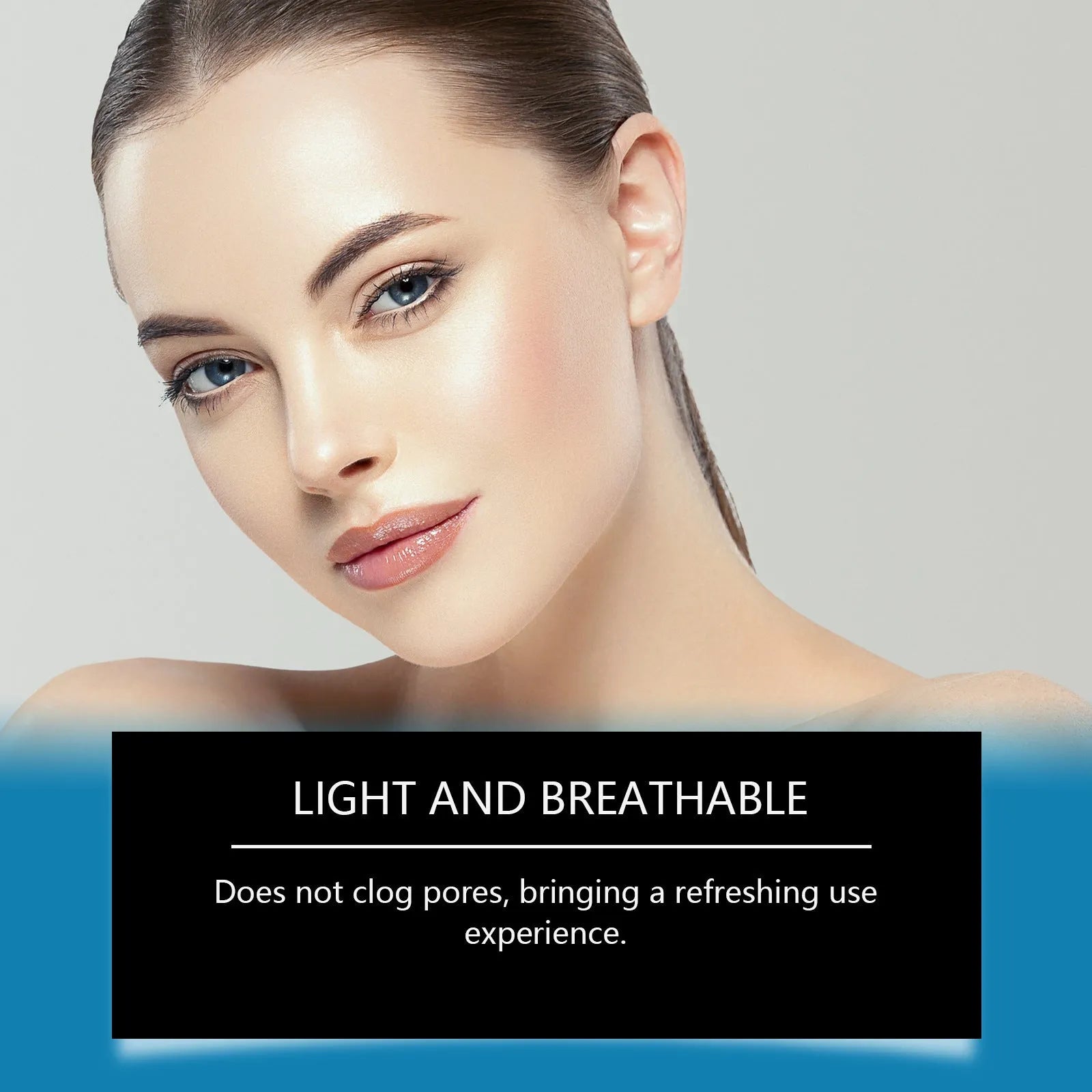 Pack of 5 forehead nourishing skin care patches with hyaluronic acid and collagen