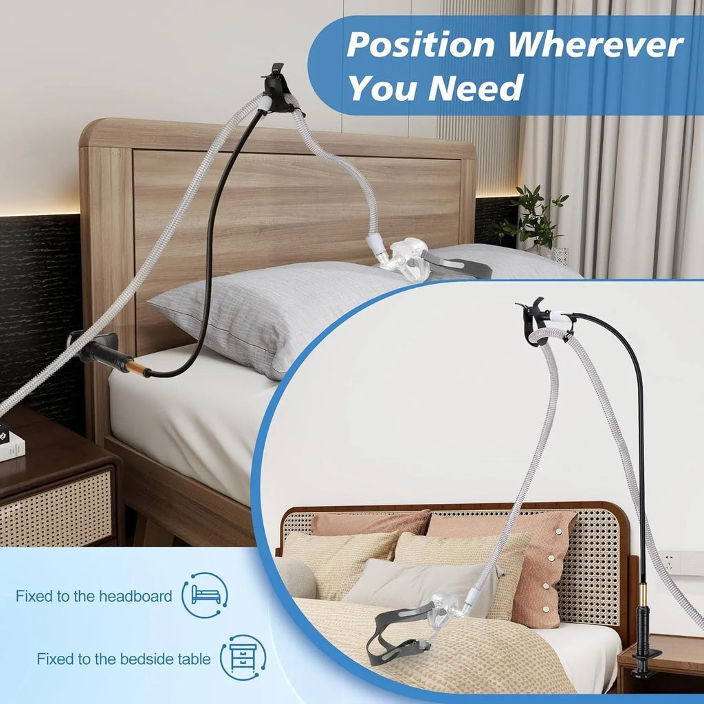 95cm aluminium alloy ventilator hose bracket for bedside medical equipment support