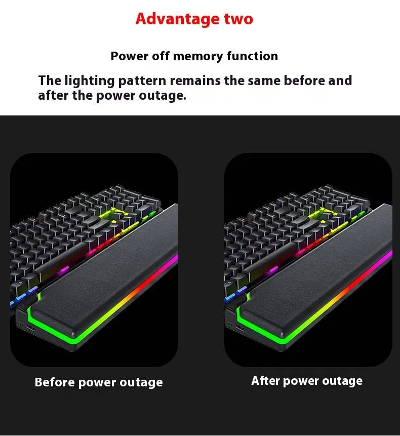 Cowhide keyboard wrist rest support in black, with high-rebound design and USB Type-C data line, waterproof and non-slip surface