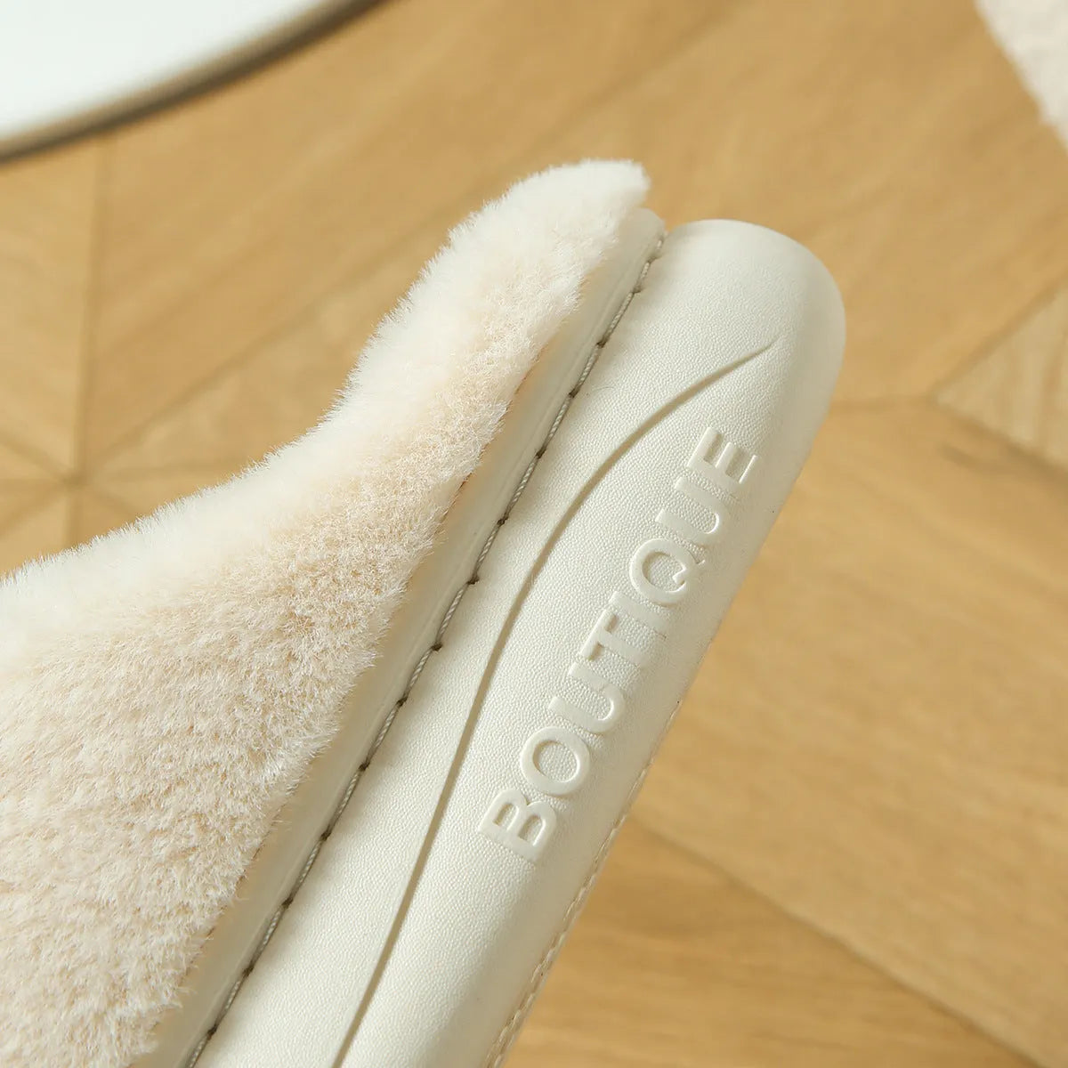 Panda-themed cotton linen toe ring slippers with non-slip PVC sole in unisex adult sizes.