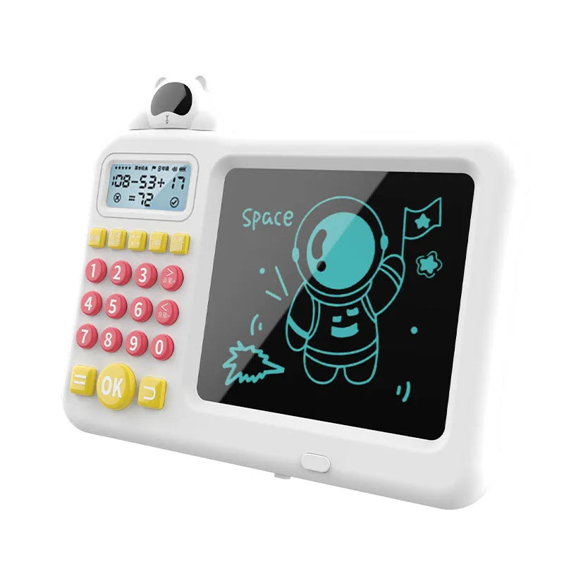 Astronaut English version oral arithmetic training learning machine with ABS casing and rechargeable battery