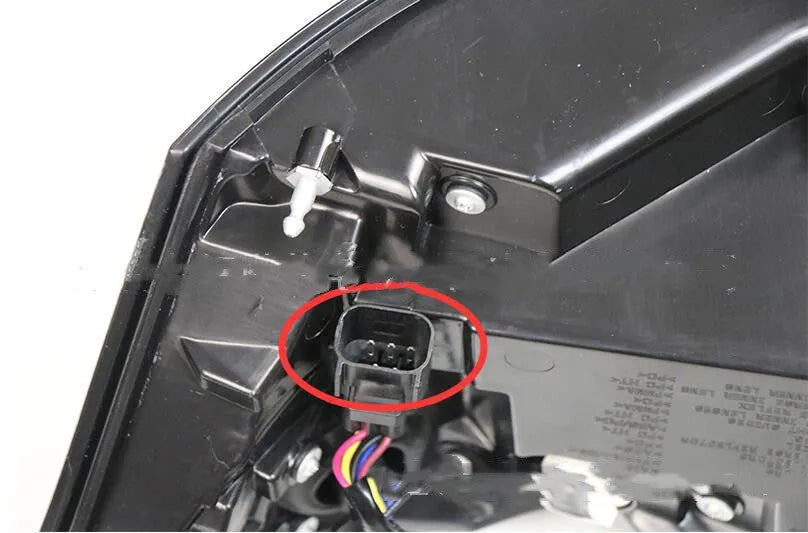 Pair of LED brake lights for Subaru WRX STI rear bumper, showing IP66 waterproof rating.