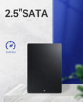 2.5-inch SSD with 7mm thickness, TLC flash, 550MB/s write and 450MB/s read, for desktop and laptop