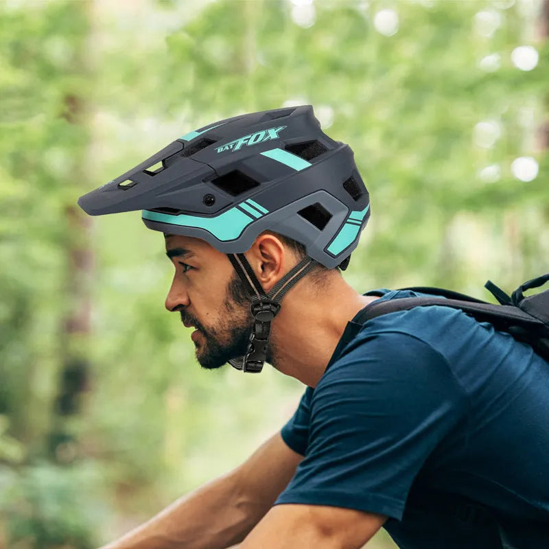 Lightweight integrated PC EPS bicycle mountain bike helmet, size L 58-61cm, six colours available