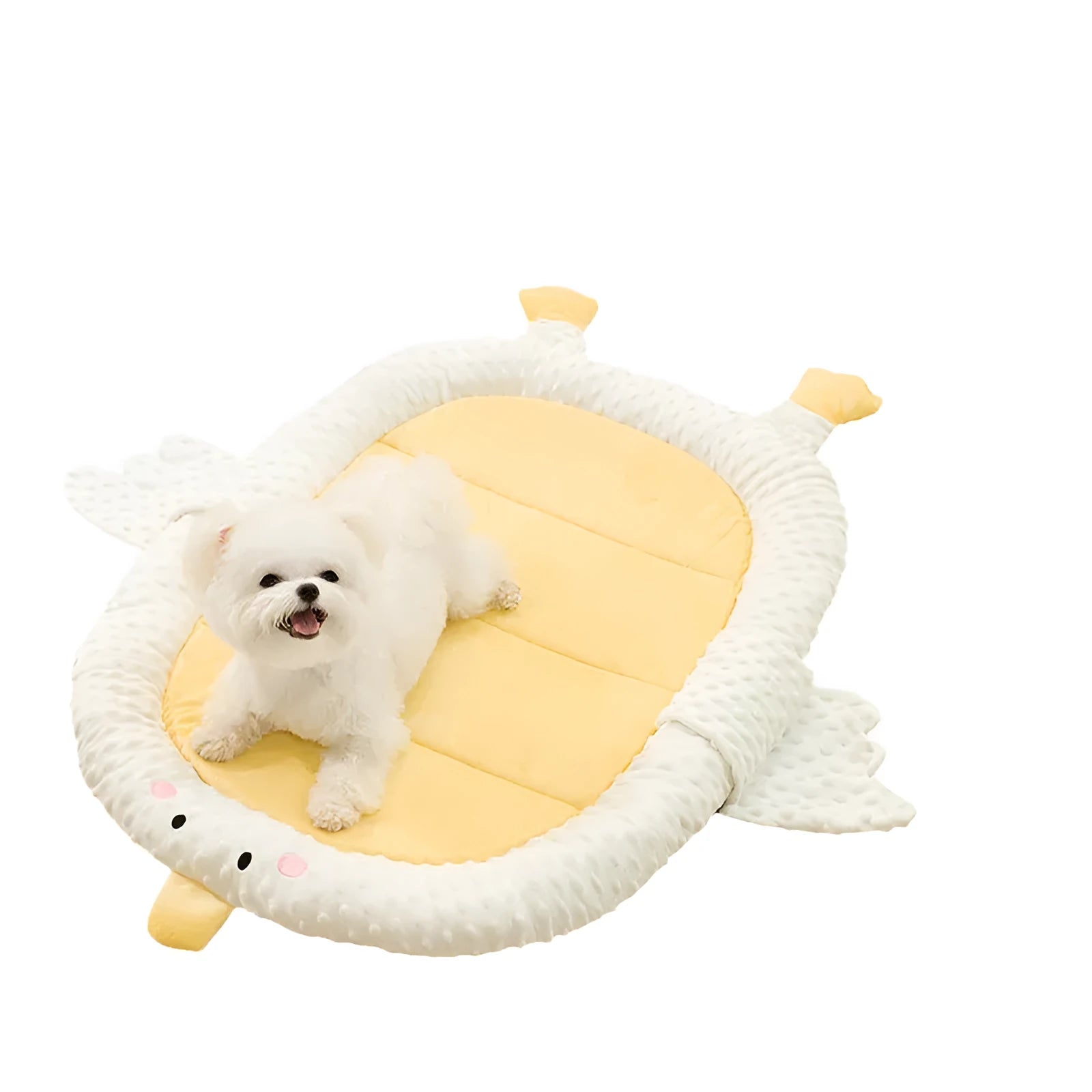 Orthopedic waterproof dog bed with medium supportive foam in a sofa-style design.