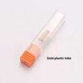Silver stainless steel nail sanding ring bearing and shaft set with plastic tube storage