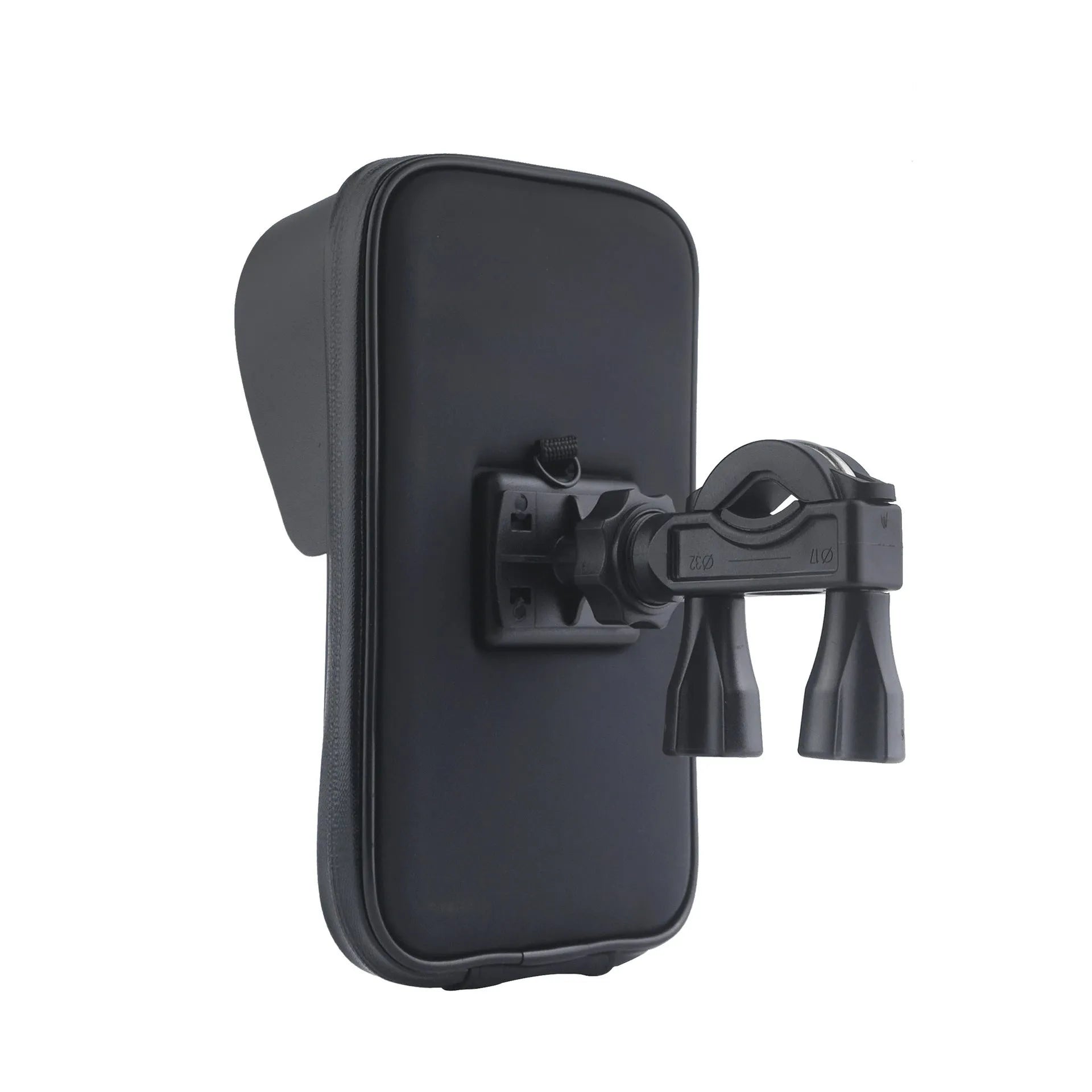 Waterproof bicycle phone bag with bracket mount for 6.5 inch mobile phones