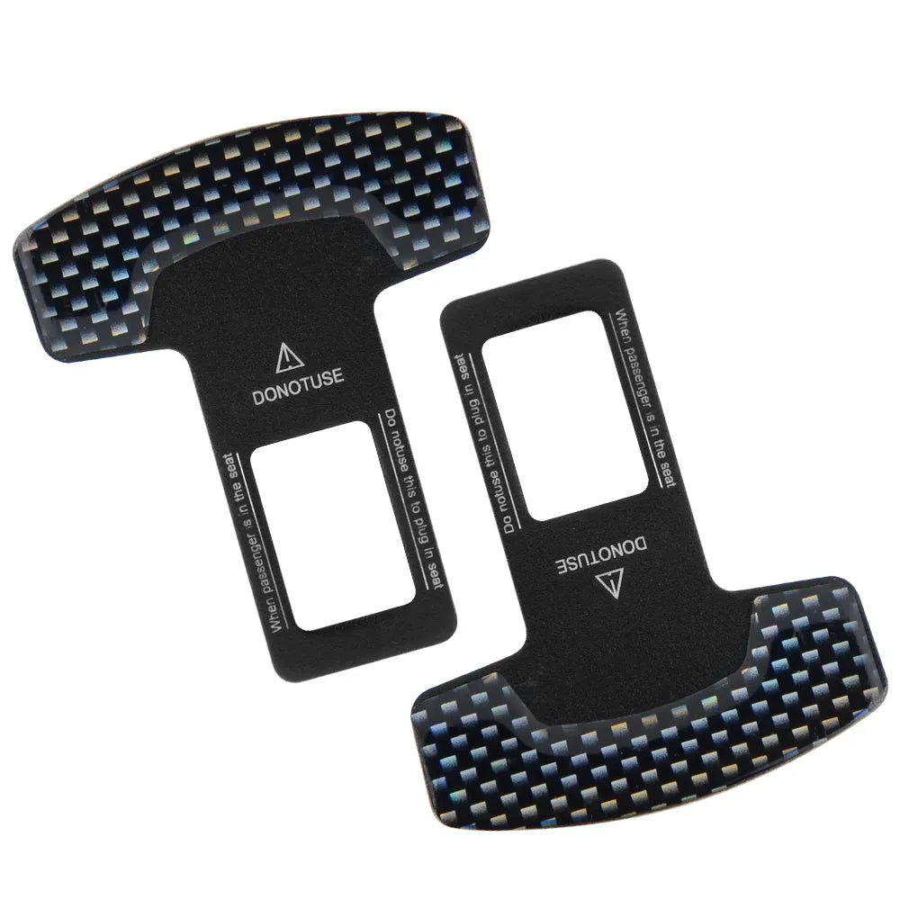 Frosted carbon fibre aluminium keychain tool showing 2.1cm wide buckle pick head and bottle opener end.