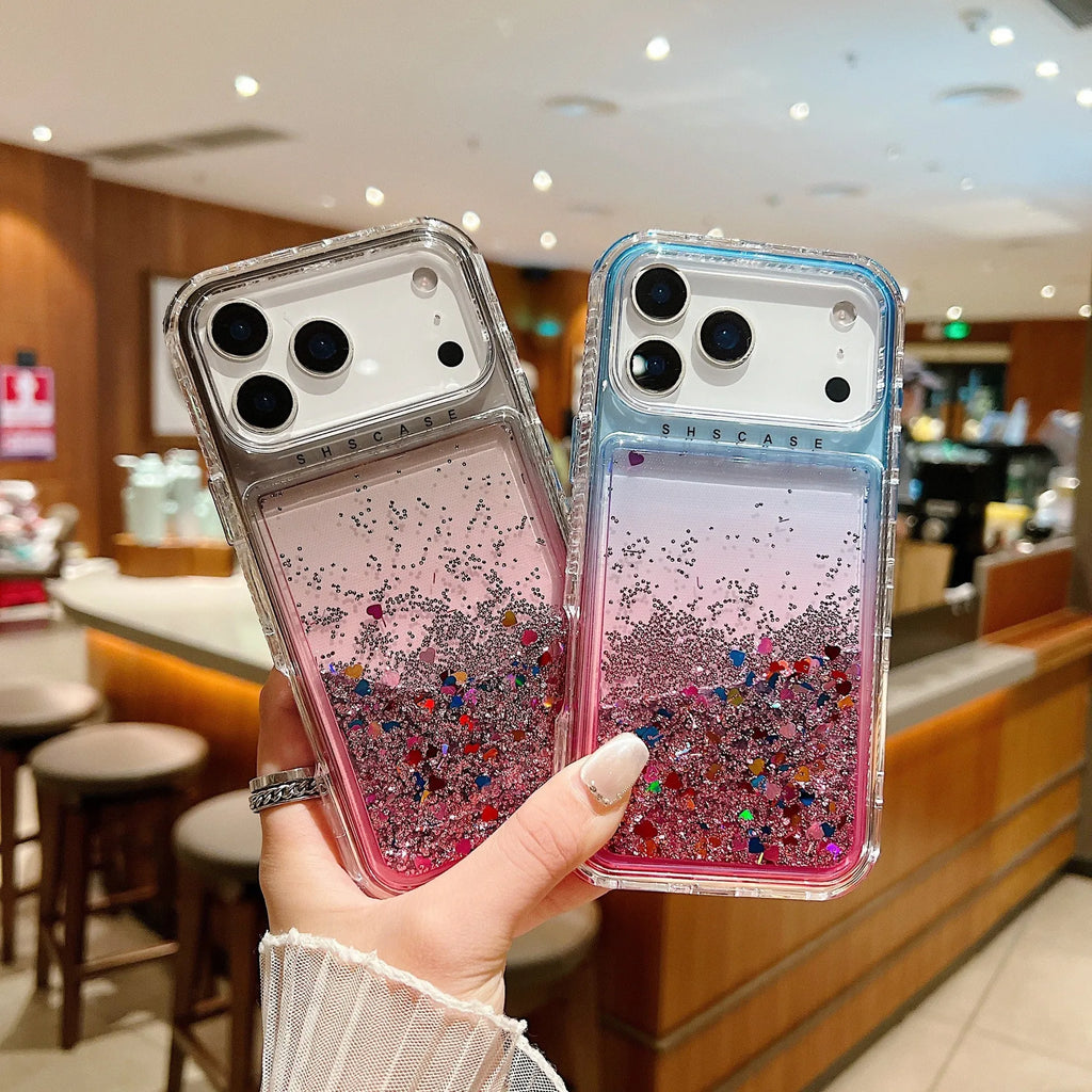 Dream Gradient drop-resistant TPU phone case for Apple iPhone models in gradient colour finish