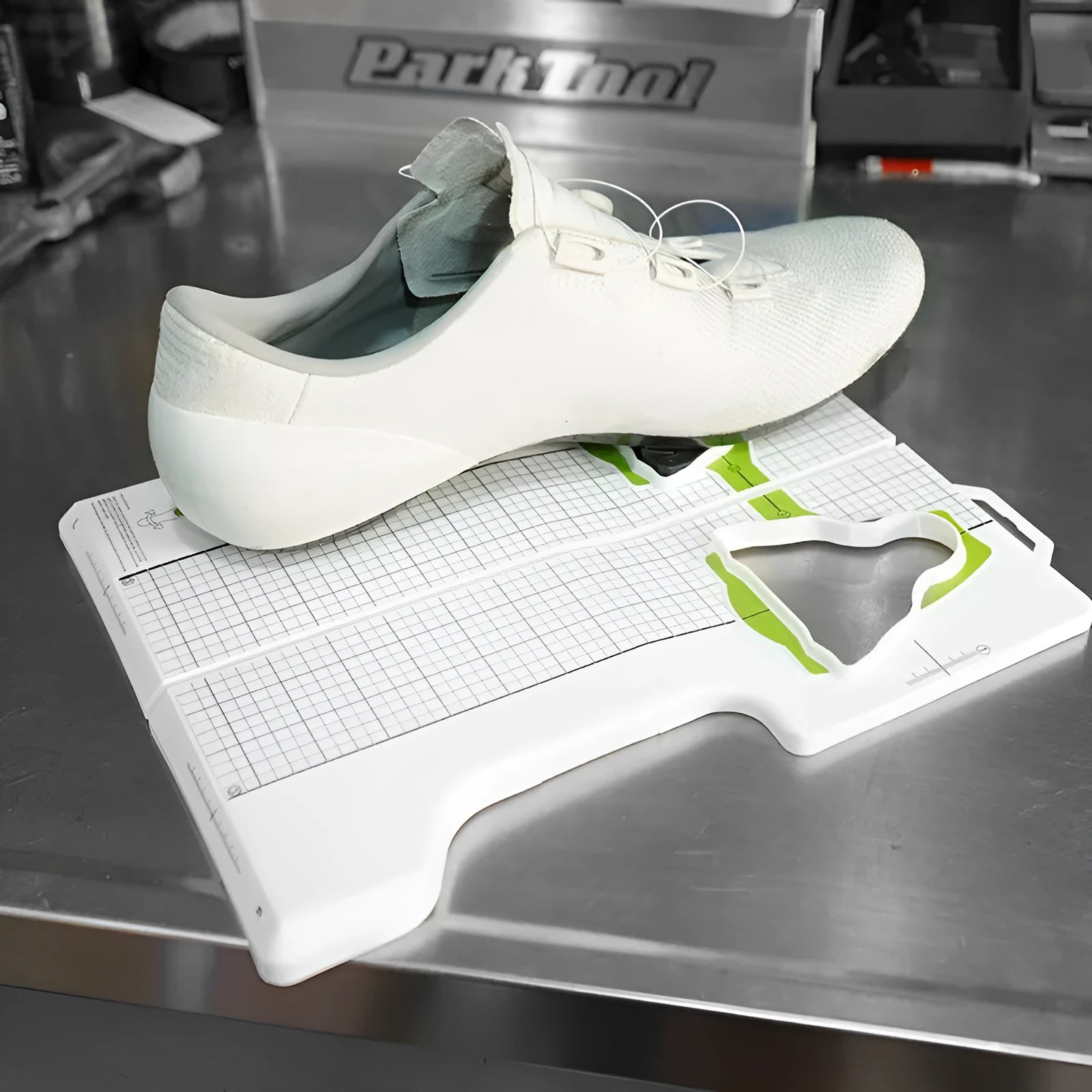 PP plastic bicycle cleat adjustment tool for SPD, SPD-SL and KEO pedal systems.