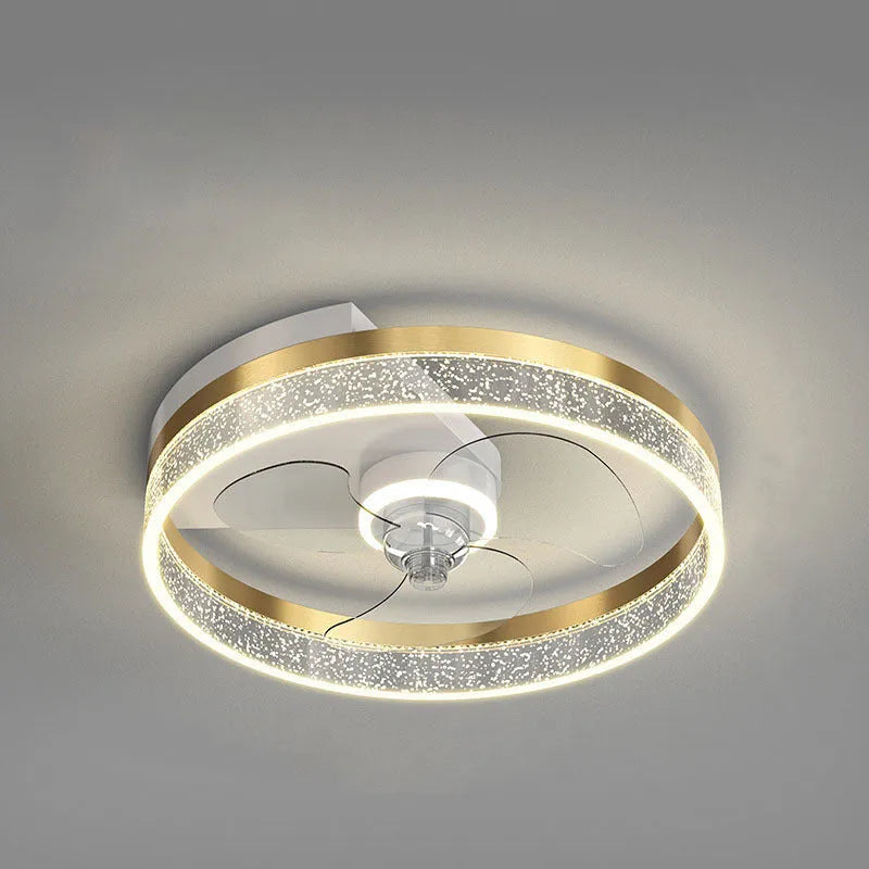Simple modern Nordic style LED ceiling light for a children's room with iron body.