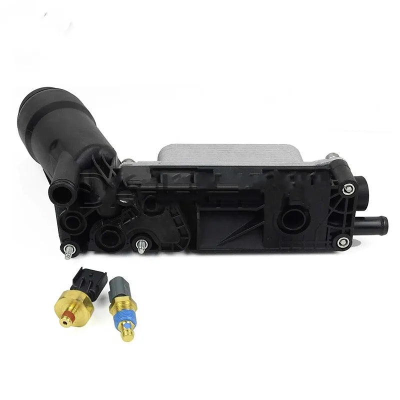 Chrysler ABS car oil filter seat with oil cooling default colour for 5184294AE 5184331AC
