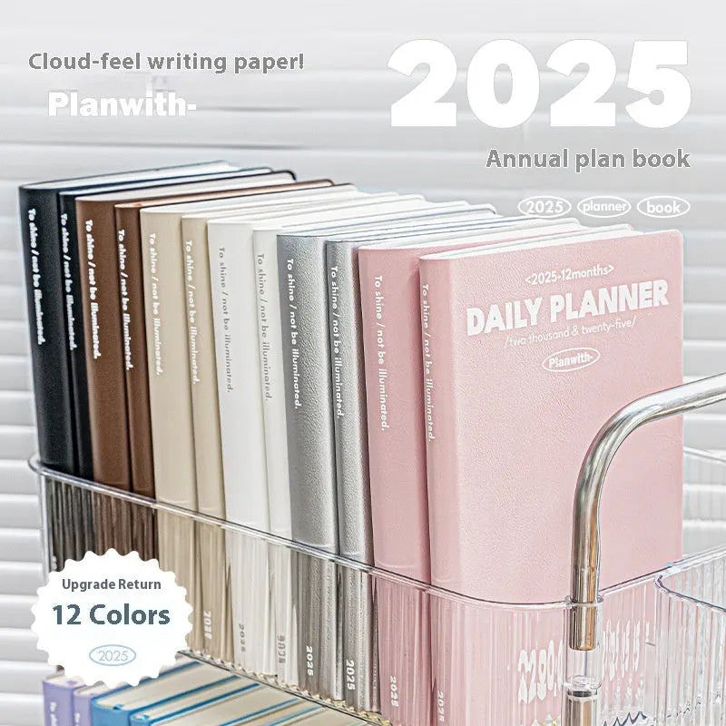 Waterproof notebook with PU cover in mint green colour showing Japan South Korea cute style design