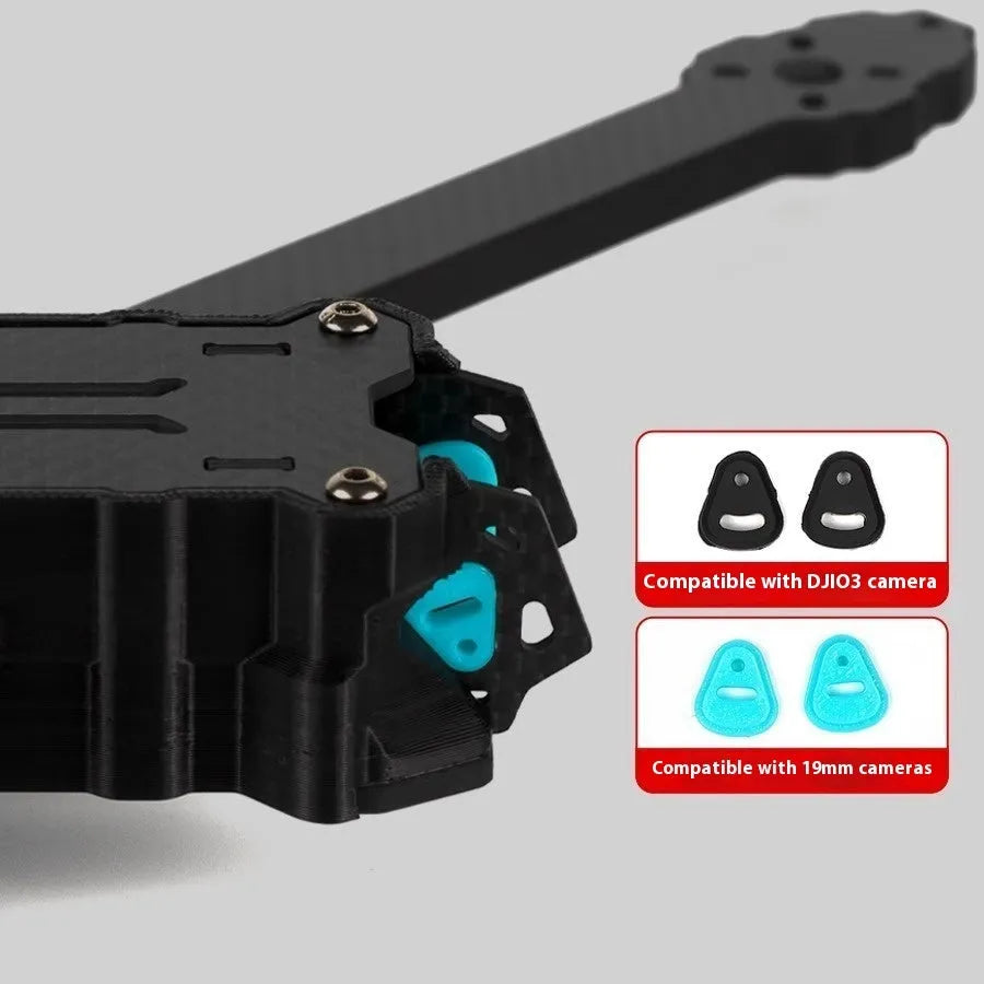 Voyage Rack for 10-inch FPV crossing machine, ultra-light 38.9g, positive X design