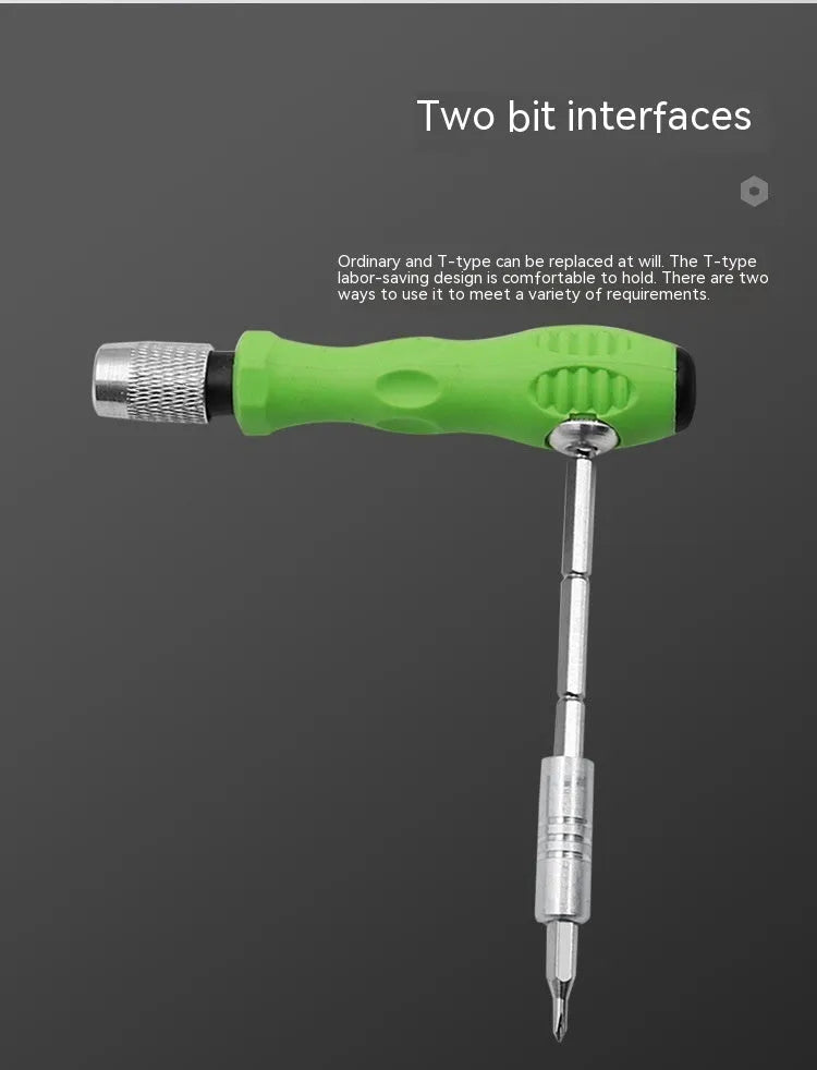 32-in-1 screwdriver set for mobile phone and precision instrument repair with 32 different bits