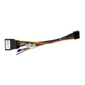 Volkswagen small head low power cord wiring harness 200mm length with 16-pin connector