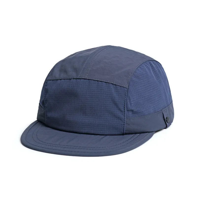Dome crown sun hat in army green with a soft internal tongue cap for forehead cushioning.