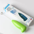 Mini electric milk frother, plastic handheld whisk, 5x3x21cm, for coffee and hot chocolate