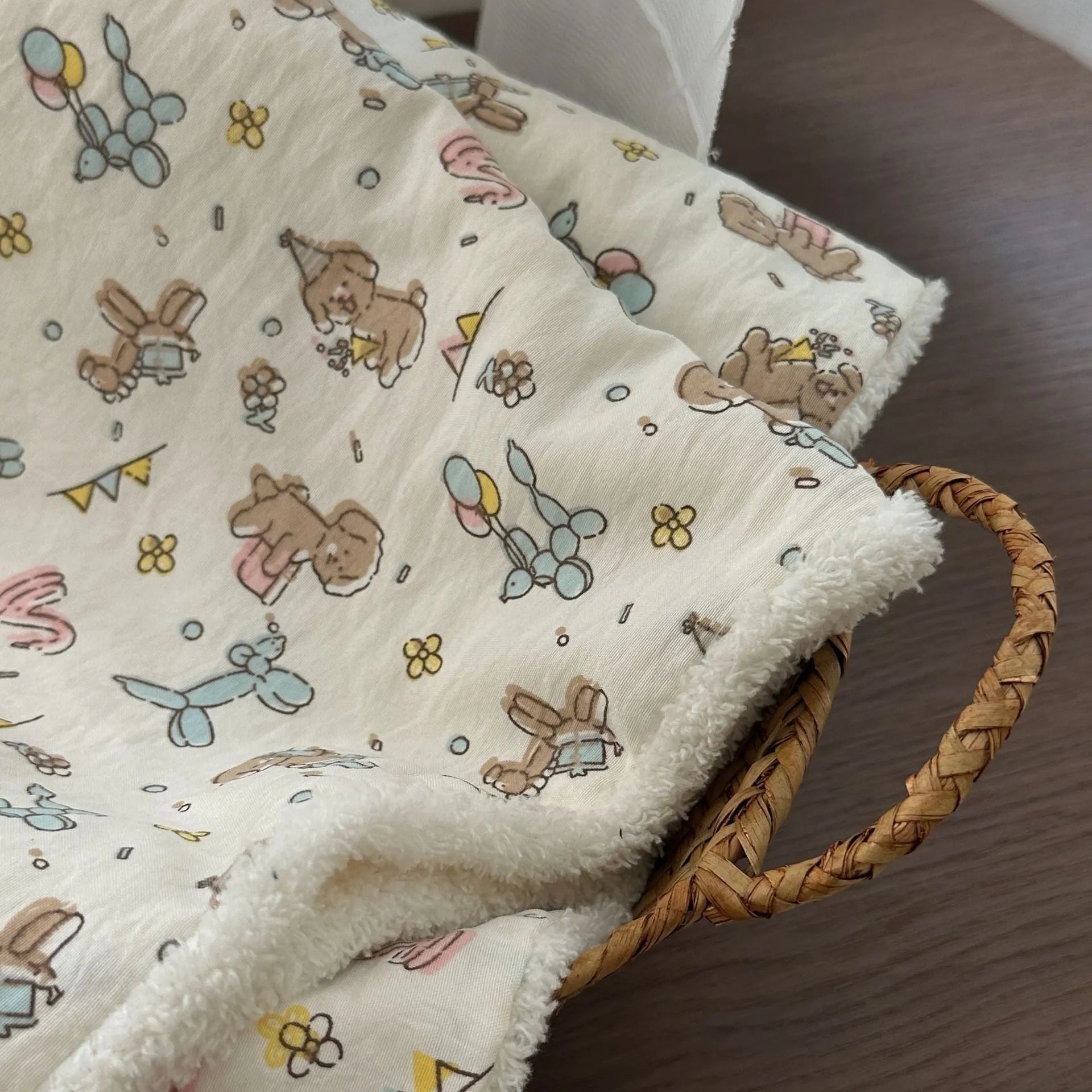 Cloth cat bed set showing pillow and two quilts in different sizes for feline sleeping