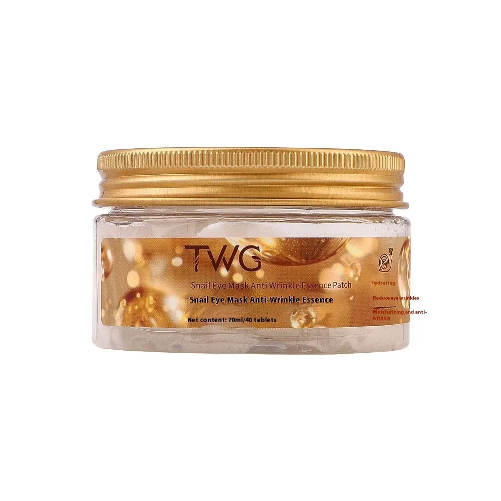 Snail essence eye mask paste in 70ml packaging for dark circles and fine lines treatment