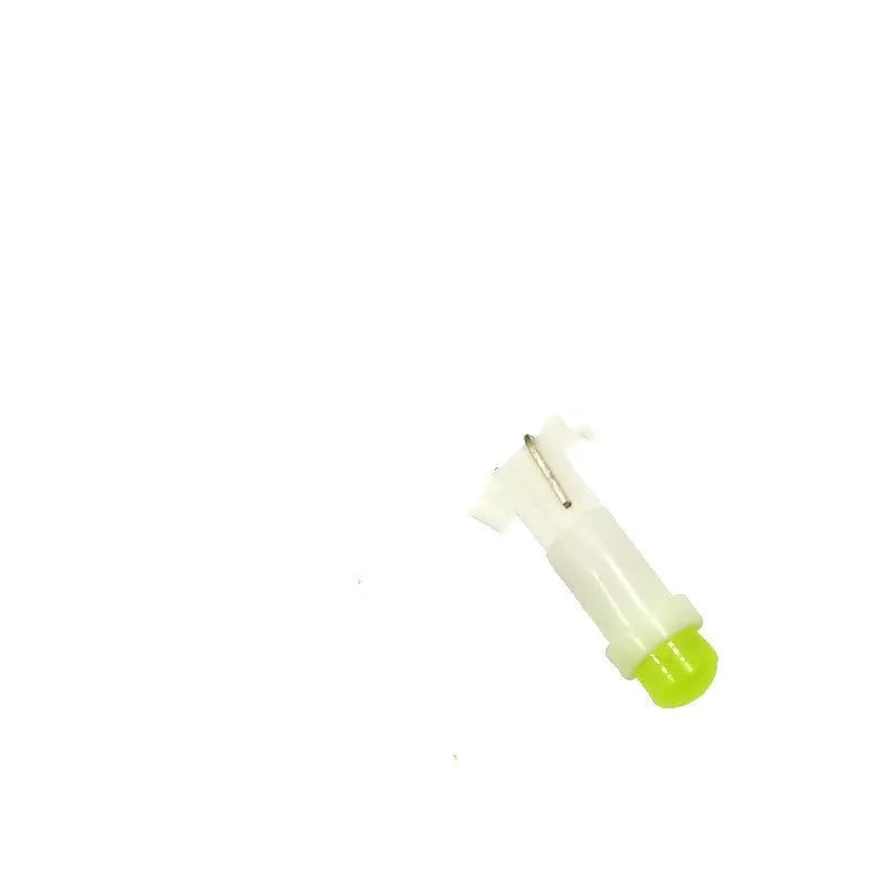 T5 car LED instrument light bulb with ceramic base in seven colour options