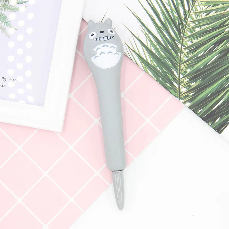 Apple compatible vent pen with cartoon design showing 0.5mm tip and decompression mechanism
