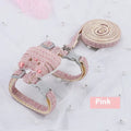 T-shaped cloth cat pulling rope toy with drawstring for interactive indoor play with cats