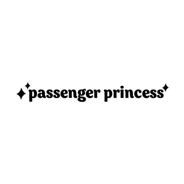 Car creative sticker with English pattern in multiple colours, 10cm by 2cm size.