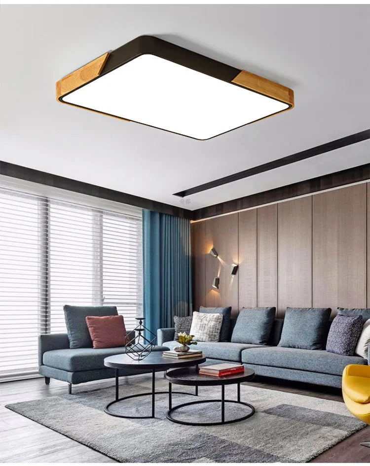 Round 30cm macaron-shaped LED ceiling light with plastic shade in multiple colour options