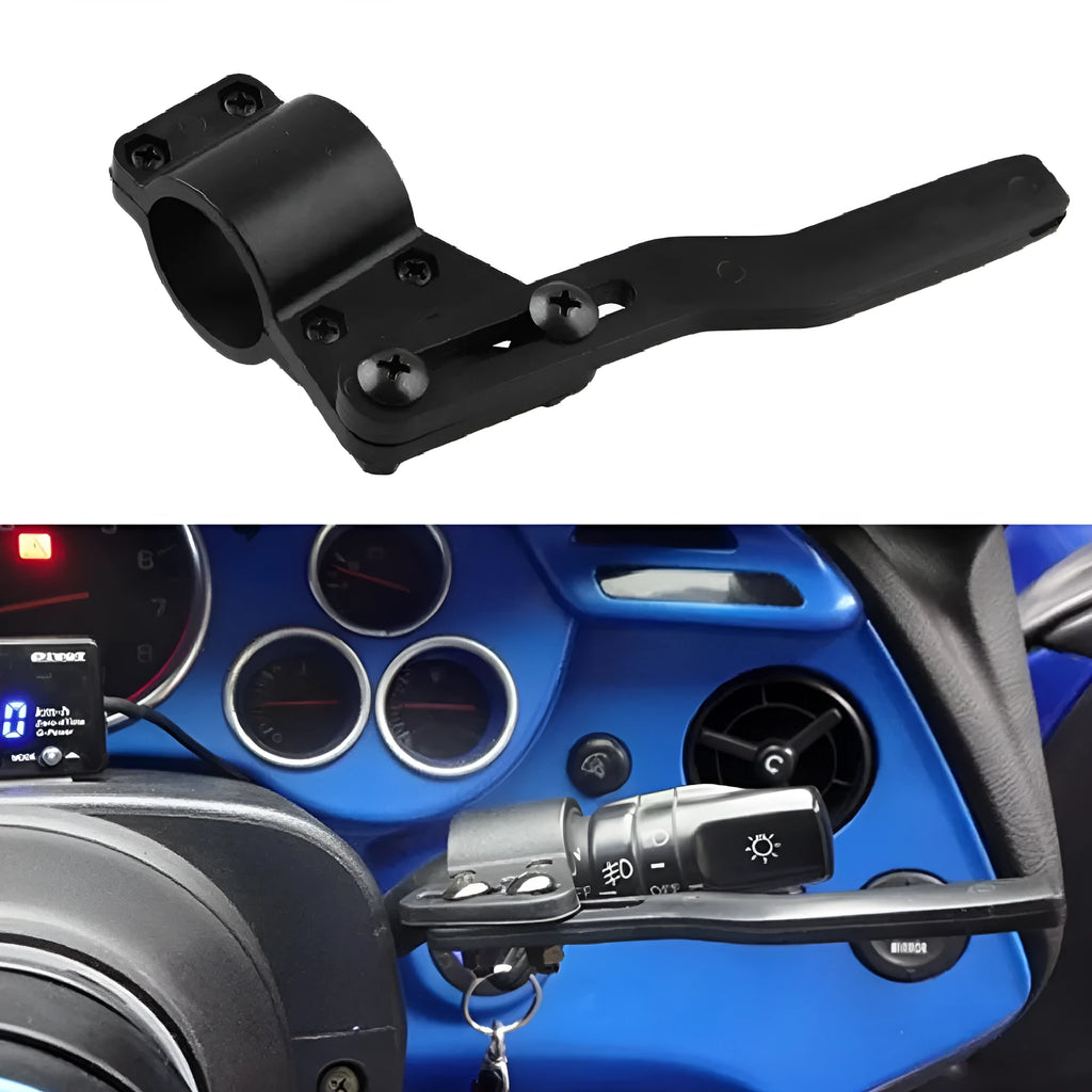 Aluminium alloy car steering wheel lengthening bar in silver colour with general fitment design