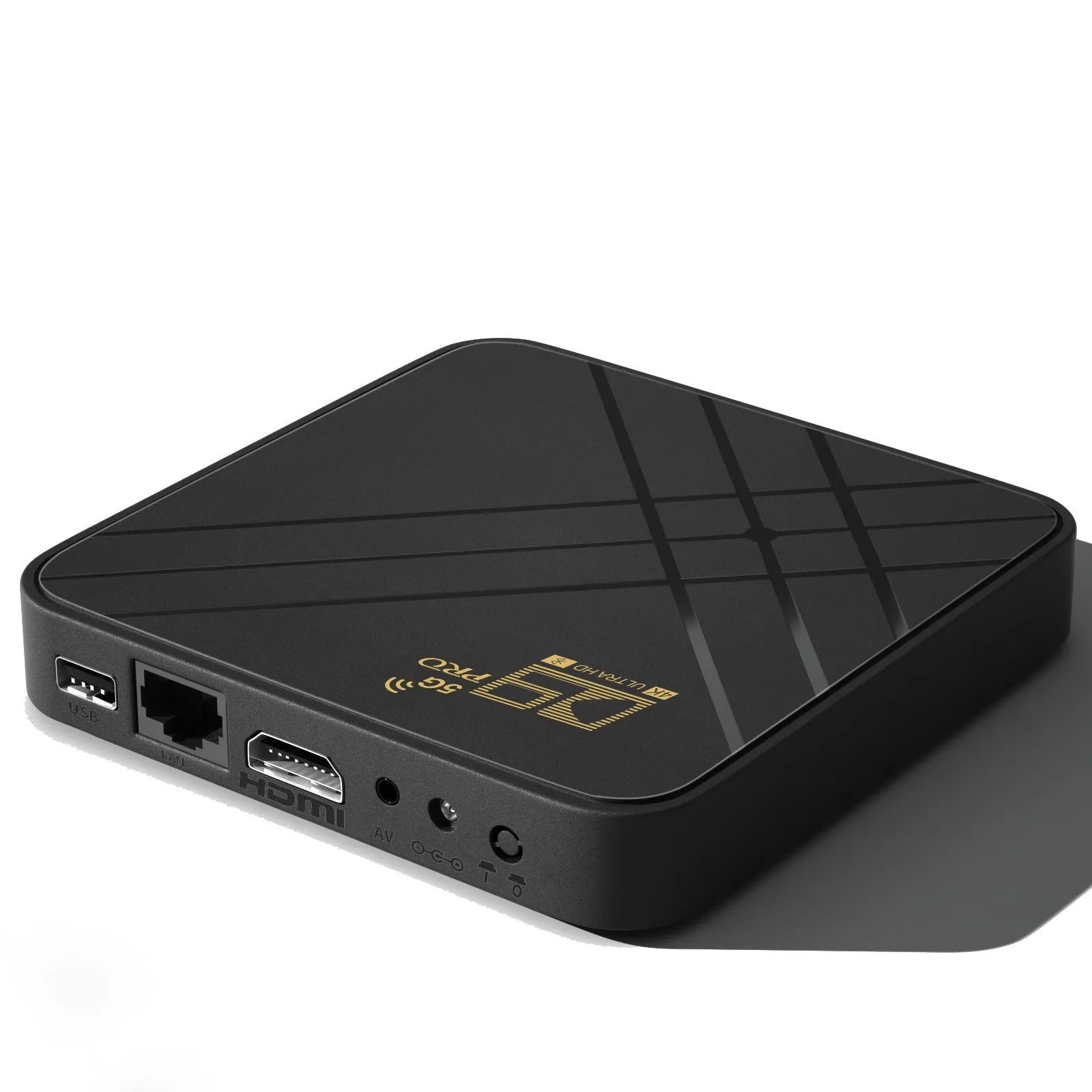 Android set-top box 4K TV box with dual-band WiFi and remote