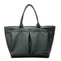 Lightweight PU shoulder bag in black, green, or white with 20-35 litre capacity