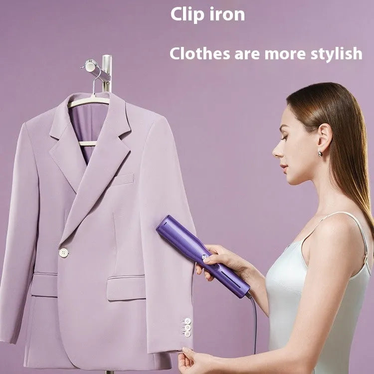 Handheld garment steamer and portable pressing machine with AI temperature control display